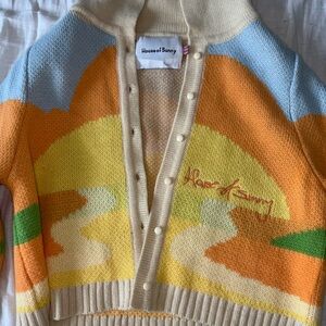 House of Sunny Vibrant Knit Cardigan